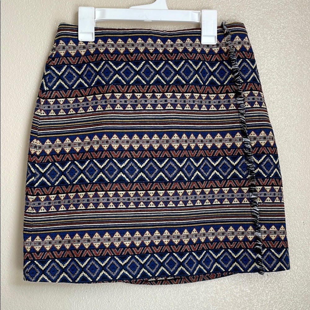 Cato Size‎ 2 Aztec Fringe Skirt
